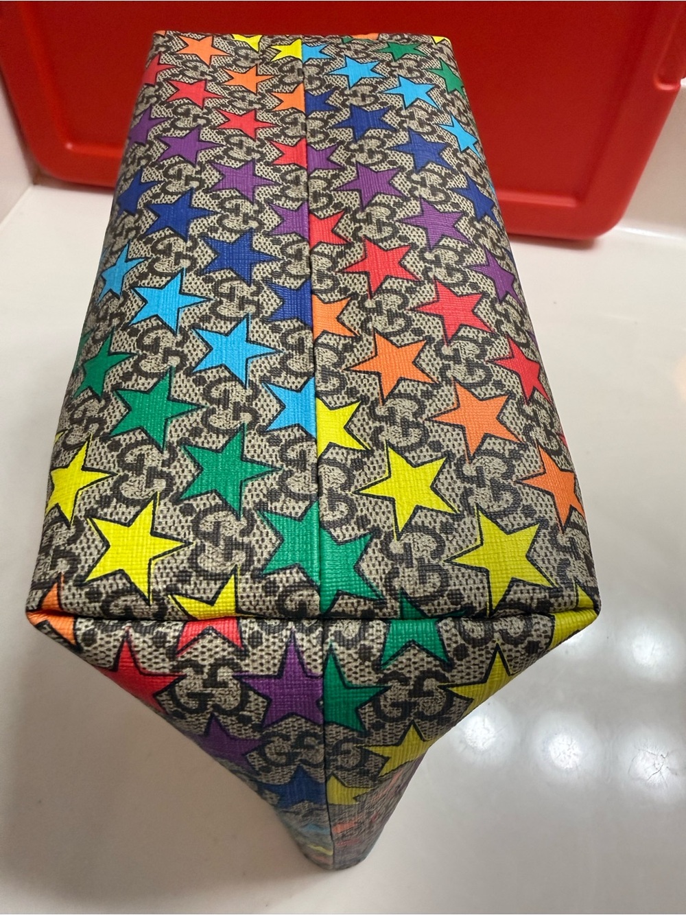 Gucci Supreme GG Stars Tote Bag Authentic - Picture 12 of 13